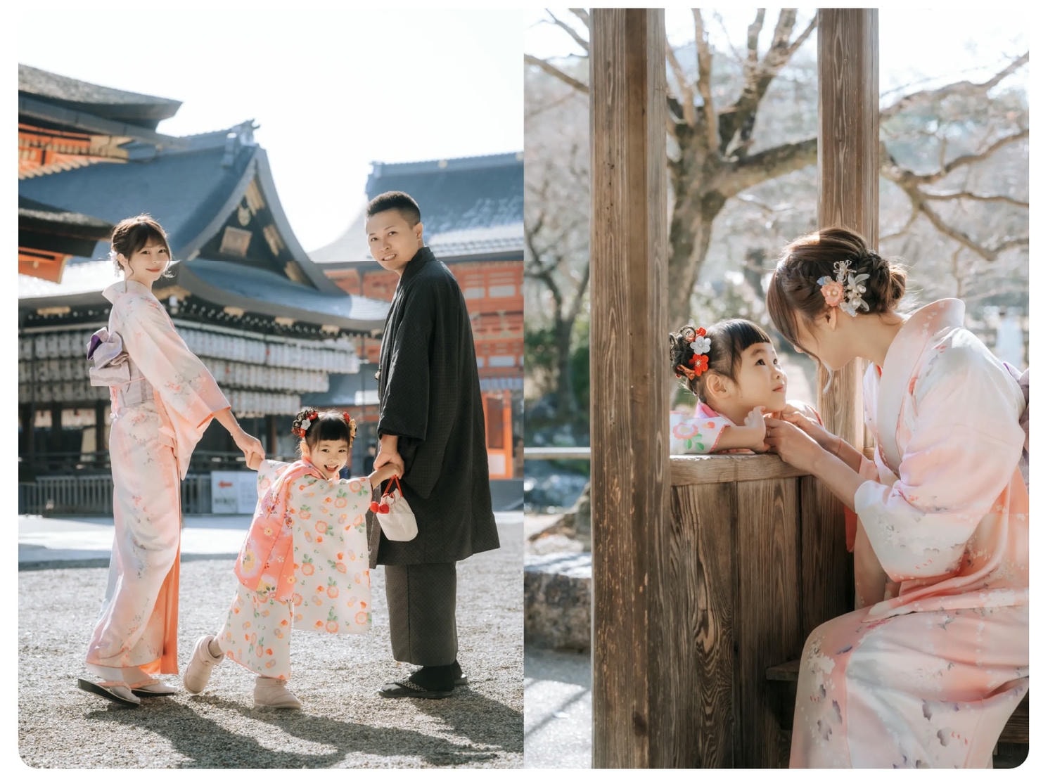 京都和服攝影師-親子和服攝影照片