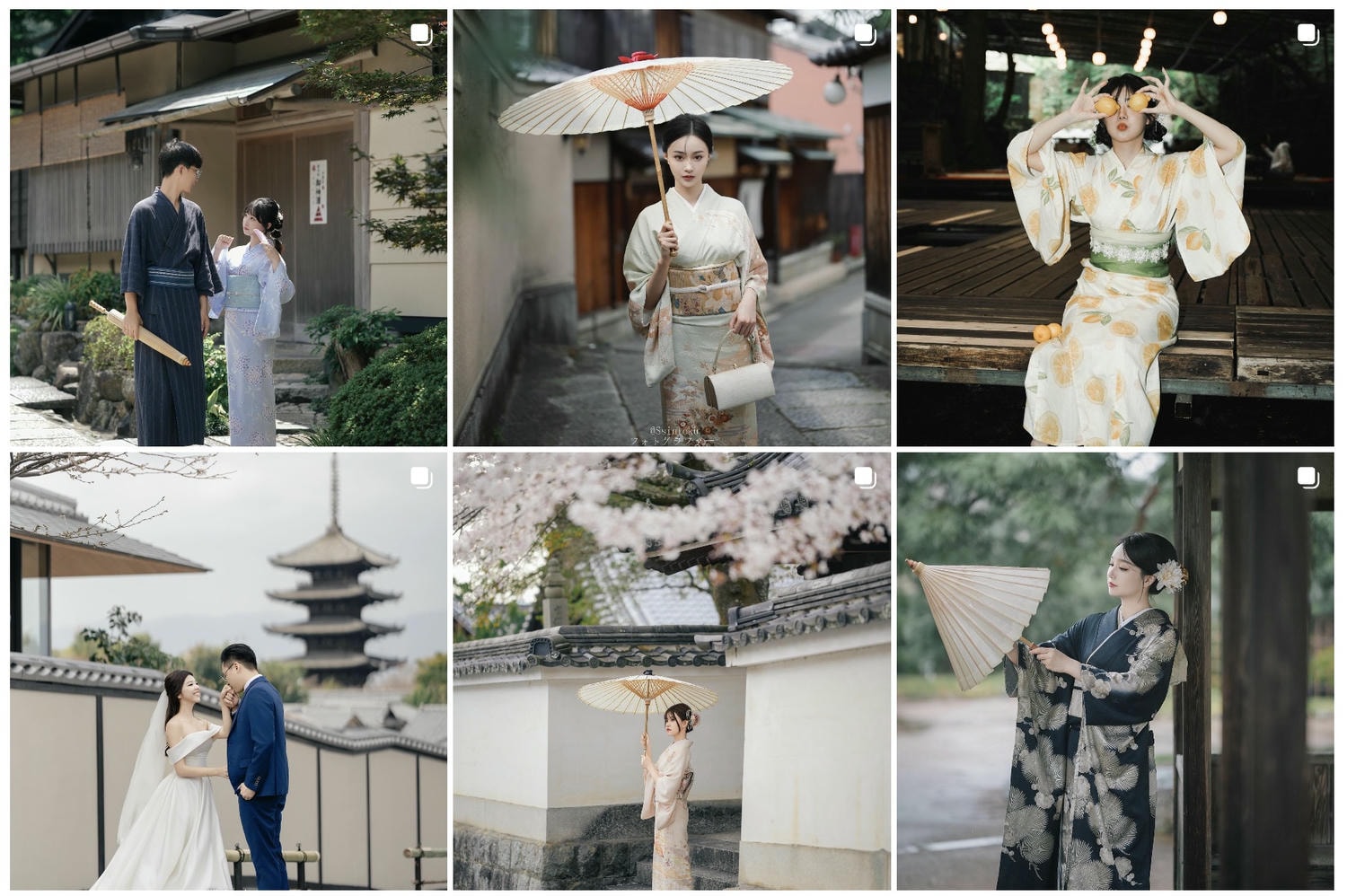 日本攝影 Sintoku 工作室和服攝影作品