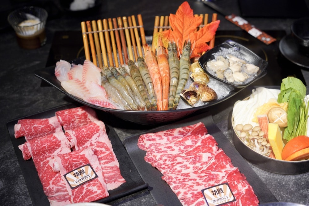 台北中和功殿火鍋用餐食記評價