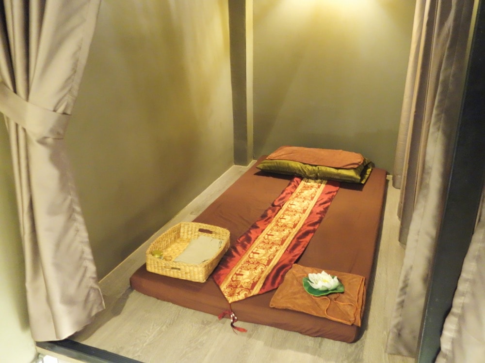 ICONSIAM暹羅天地周邊走路就可到的按摩店推薦-Thai Garden Massage-實際按摩空間