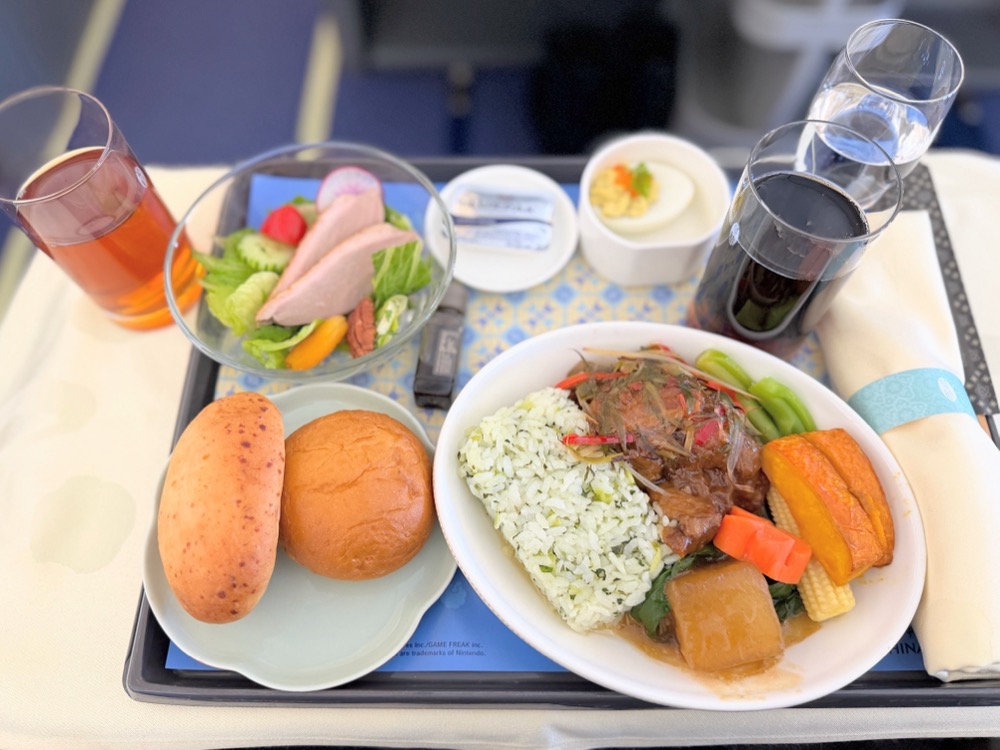 華航a330-300商務艙實際搭乘照片